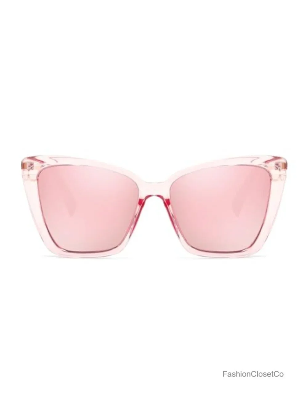 Retro Oversized Cateye Sunglasses Polarized UV Protection